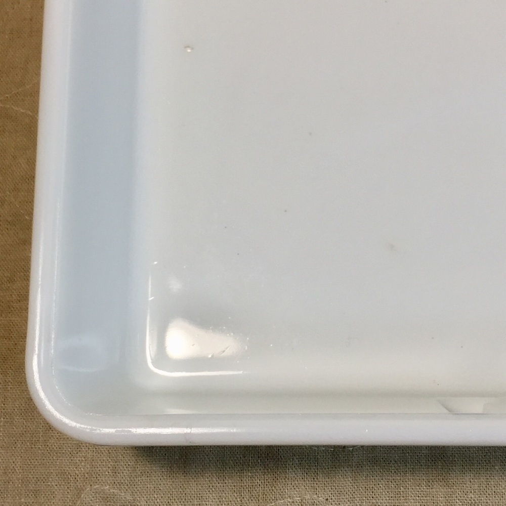 Vintage Milk Glass Photo Developing Tray Burke & James - Picture 7 of 12